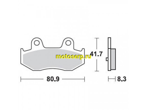 Купить  Колодки тормозные  Lucas TRW – MCB746SRM Suzuki AN 250 Burgman/Skywave,400 Burgman/Skywave (комп) (0 купить с доставкой по Москве и России, цена, технические характеристики, комплектация фото  - motoserp.ru