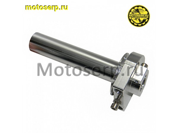 Купить  Ручка газа короткоходная (15 градусов) (тюнинг) серебристые (шт) (0  купить с доставкой по Москве и России, цена, технические характеристики, комплектация фото  - motoserp.ru