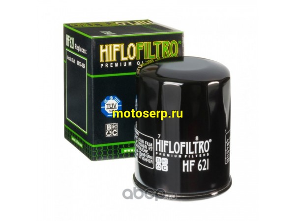 Купить  Масл. фильтр HI FLO HF621 (шт)  (0 купить с доставкой по Москве и России, цена, технические характеристики, комплектация фото  - motoserp.ru