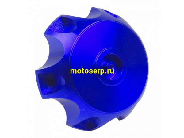 Купить  Крышка (пробка) топливного бака Питбайк/Эндуро алюминевая d-48.5mm синий ТЮНИНГ (шт)  (0 купить с доставкой по Москве и России, цена, технические характеристики, комплектация фото  - motoserp.ru