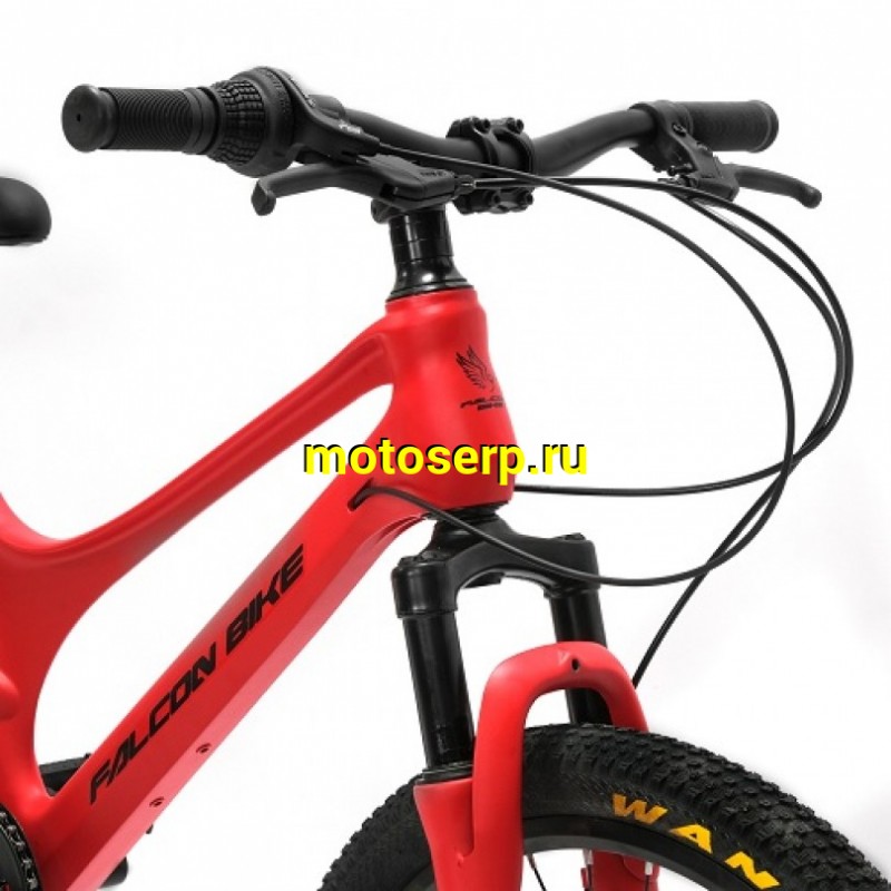 Купить  20" скоростной FALCON BIKE MILD красный (Фалькон Байк Милд) 20"; 6ск; рама-магний; тормоз-Disk (шт) (ART купить с доставкой по Москве и России, цена, технические характеристики, комплектация фото  - motoserp.ru