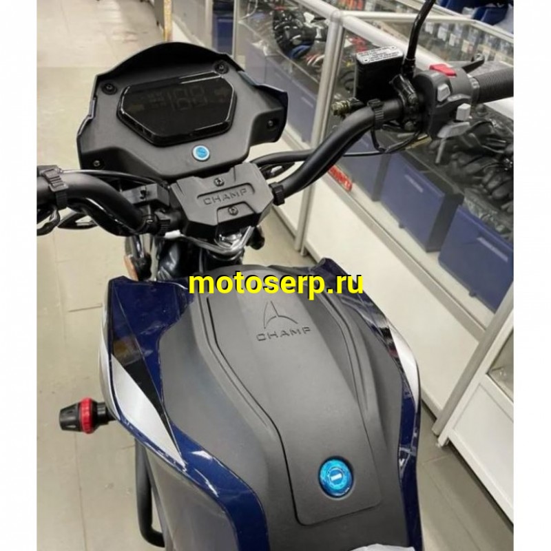 Купить  Мопед Regulmoto Alpha (RM-5) Синий 4Т; 50cc;  колеса 17/17"литые; 4пер, диск/диск, LED фара, USB-порт (шт) 01250 (ФОТО купить с доставкой по Москве и России, цена, технические характеристики, комплектация фото  - motoserp.ru