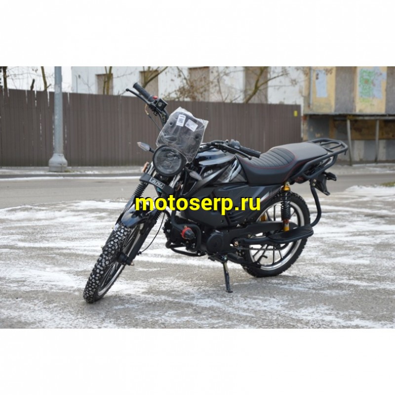 Купить  Мопед ALPHA JAGUAR RS SPORT  4Т; 50cc; колеса 17/17"литые; 4пер, эл. старт; диск/бар, обтекатель, пеги (шт) 01250 (ФОТО купить с доставкой по Москве и России, цена, технические характеристики, комплектация фото  - motoserp.ru