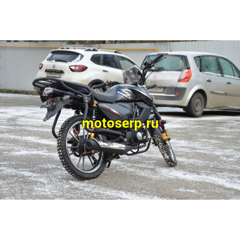 Купить  Мопед ALPHA JAGUAR RS SPORT  4Т; 50cc; колеса 17/17"литые; 4пер, эл. старт; диск/бар, обтекатель, пеги (шт) 01250 (ФОТО купить с доставкой по Москве и России, цена, технические характеристики, комплектация фото  - motoserp.ru