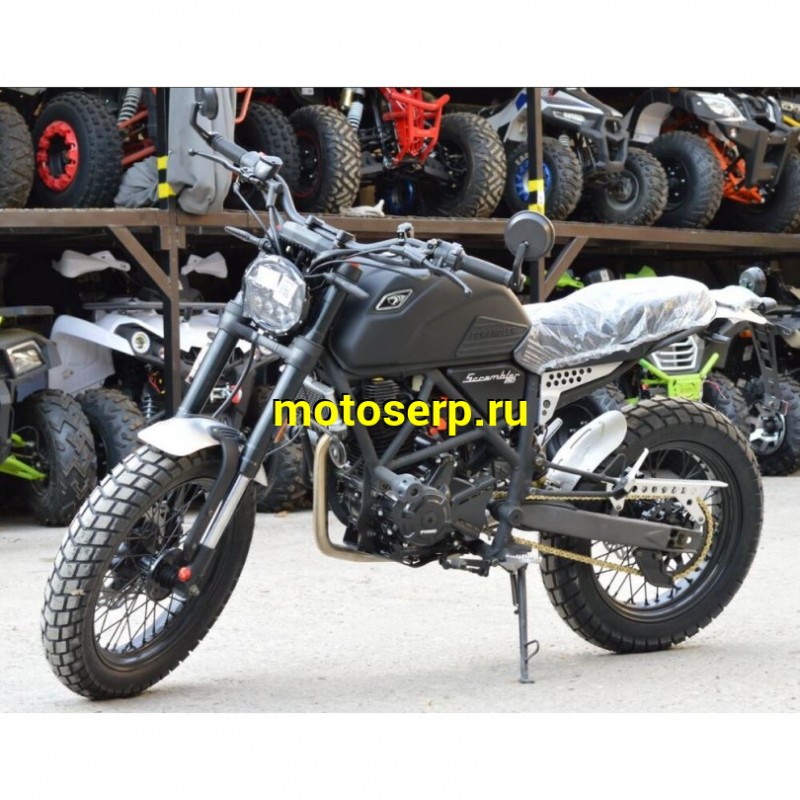 Купить  Мотоцикл FUEGO SCRAMBLER AIR (Фуего Скрамблер) (ЭПТС) 250сс, 17/17", 171FMM (шт) (Fuego купить с доставкой по Москве и России, цена, технические характеристики, комплектация фото  - motoserp.ru