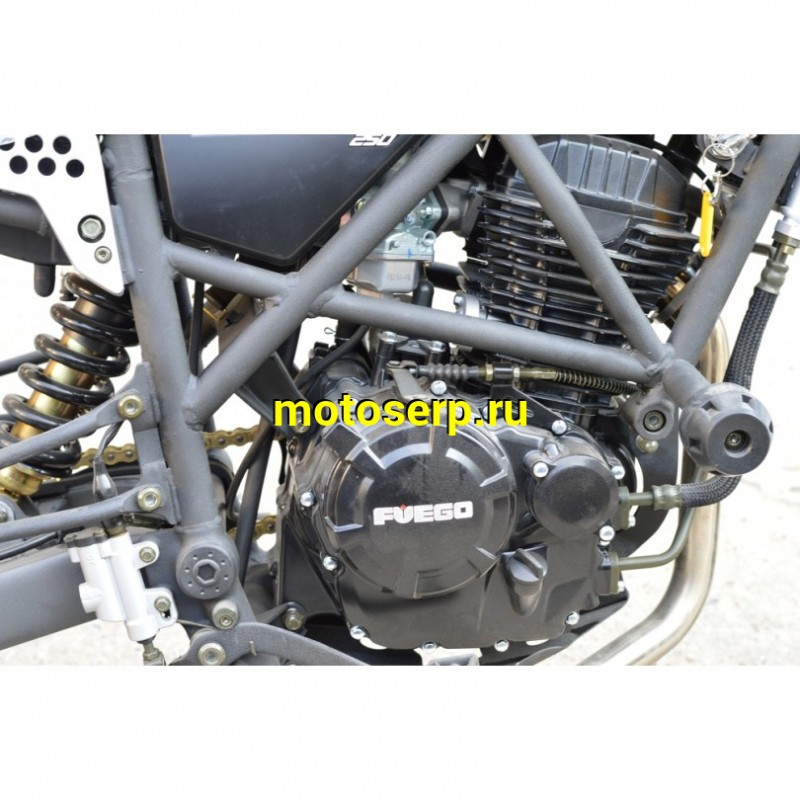 Купить  Мотоцикл FUEGO SCRAMBLER AIR (Фуего Скрамблер) (ЭПТС) 250сс, 17/17", 171FMM (шт) (Fuego купить с доставкой по Москве и России, цена, технические характеристики, комплектация фото  - motoserp.ru