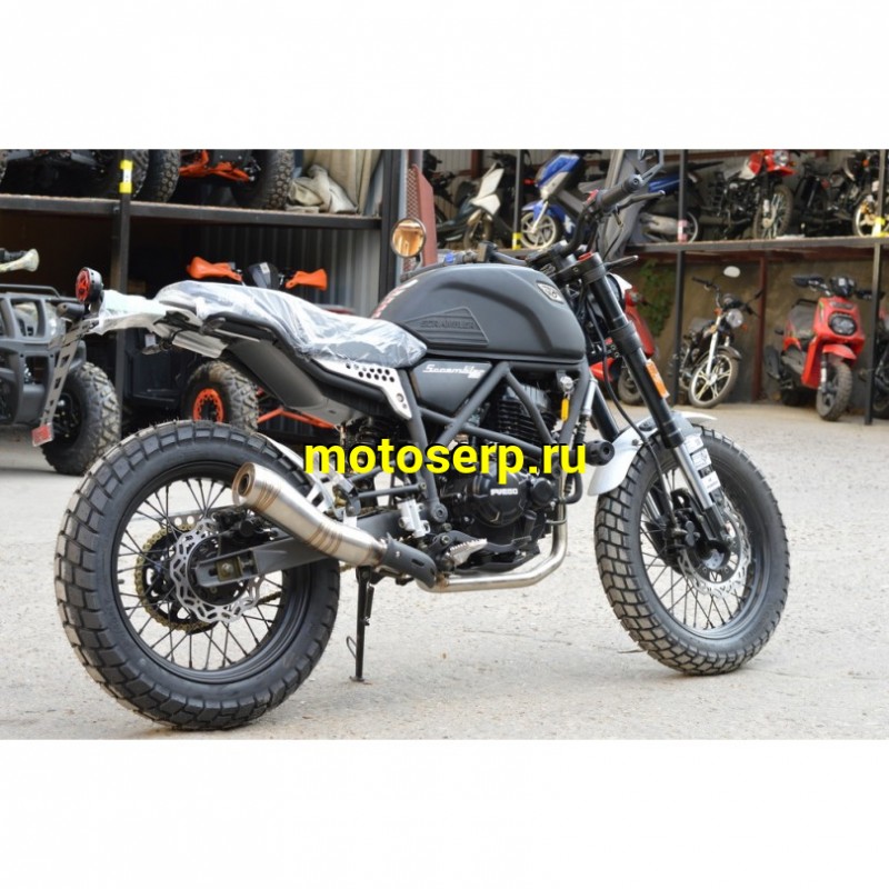 Купить  Мотоцикл FUEGO SCRAMBLER AIR (Фуего Скрамблер) (ЭПТС) 250сс, 17/17", 171FMM (шт) (Fuego купить с доставкой по Москве и России, цена, технические характеристики, комплектация фото  - motoserp.ru