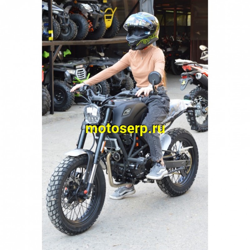 Купить  Мотоцикл FUEGO SCRAMBLER AIR (Фуего Скрамблер) (ЭПТС) 250сс, 17/17", 171FMM (шт) (Fuego купить с доставкой по Москве и России, цена, технические характеристики, комплектация фото  - motoserp.ru