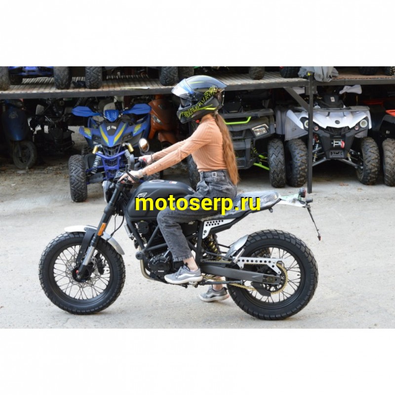 Купить  Мотоцикл FUEGO SCRAMBLER AIR (Фуего Скрамблер) (ЭПТС) 250сс, 17/17", 171FMM (шт) (Fuego купить с доставкой по Москве и России, цена, технические характеристики, комплектация фото  - motoserp.ru