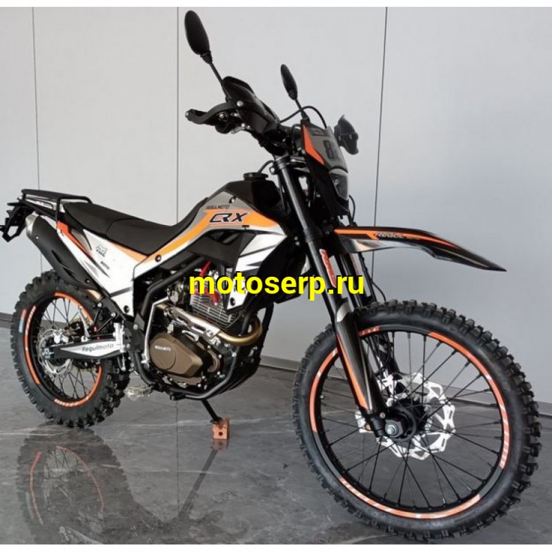 Купить  Мотоцикл Кросс/Эндуро Regulmoto CR-X 300 (ЭПТС) 21/18" Zongshen 175FMM PR300, балансир, перо 41мм, все регулировки (шт)  купить с доставкой по Москве и России, цена, технические характеристики, комплектация фото  - motoserp.ru