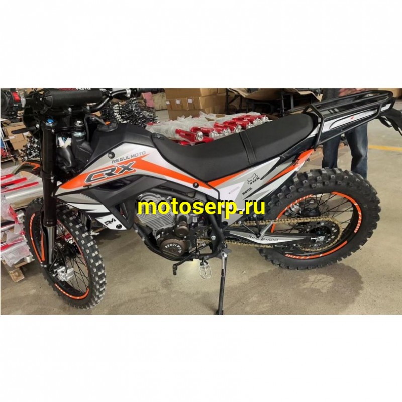 Купить  Мотоцикл Кросс/Эндуро Regulmoto CR-X 300 (ЭПТС) 21/18" Zongshen 175FMM PR300, балансир, перо 41мм, все регулировки (шт)  купить с доставкой по Москве и России, цена, технические характеристики, комплектация фото  - motoserp.ru