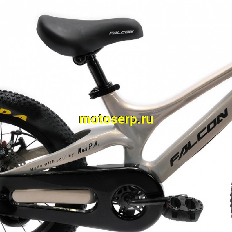 Купить  16" FALCON BIKE MILD серый (Фалкон Милд) 16"; 1ск; рама-магний; тормоз-Disk (шт) (ART купить с доставкой по Москве и России, цена, технические характеристики, комплектация фото  - motoserp.ru