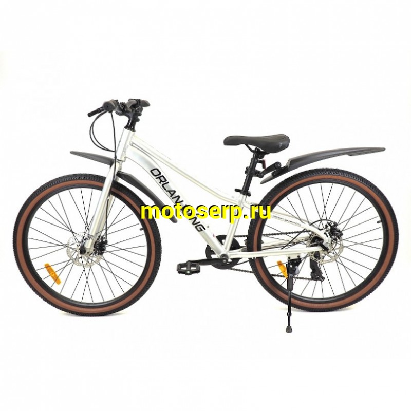 Купить  26" ORLAN WING VENUS 1.0 серый (14") (Орлан Винг Венус 1.0) 26"; 7ск; рама-алюминий; тормоз-Disk (шт) (ART (M купить с доставкой по Москве и России, цена, технические характеристики, комплектация фото  - motoserp.ru