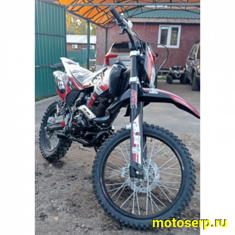 Купить  Мотоцикл Кросс/Эндуро Motoland XR300 LITE (175FMM) (спортинв) 21/18, красный (шт) (ML 21938 купить с доставкой по Москве и России, цена, технические характеристики, комплектация фото  - motoserp.ru