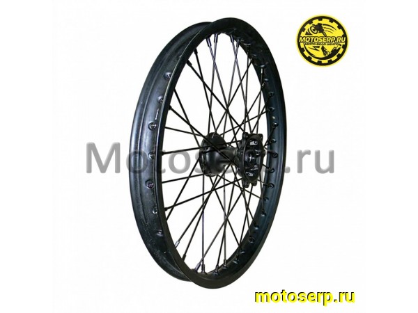 Купить  Колесо 21" переднее (диск колеса) спицованное 1.6-21" (ось 20мм) Sport-003 (Regul 500022 (Фото купить с доставкой по Москве и России, цена, технические характеристики, комплектация фото  - motoserp.ru