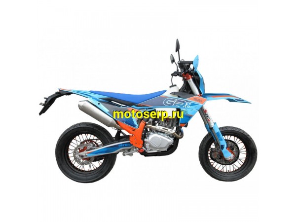 Купить  Мотоцикл Кросс/Эндуро GR8 F300A (4T CB300RL) Motard (2024г.) ПТС возд.охл; 4клап; косоголовый (шт) (GR (ФОТО купить с доставкой по Москве и России, цена, технические характеристики, комплектация фото  - motoserp.ru