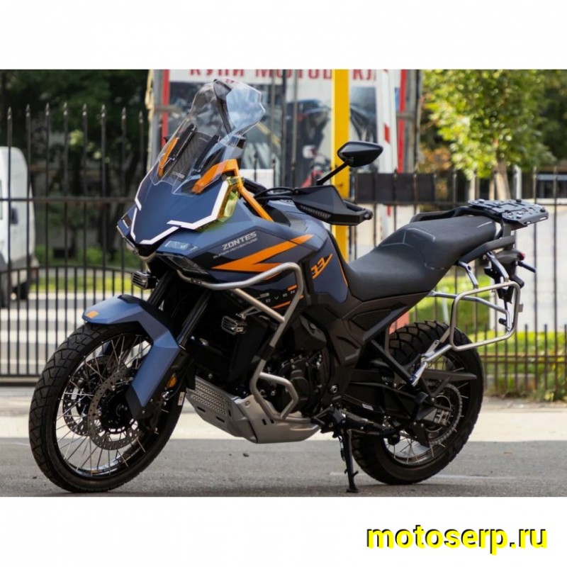 Купить  Мотоцикл внедорожный ZONTES ZT703-F (4T ZT370MU EFI) 21/18 ПТС (2026г) Тур-эндуро (шт) купить с доставкой по Москве и России, цена, технические характеристики, комплектация фото  - motoserp.ru