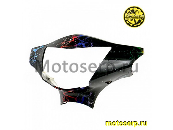 Купить  Обтекатель руля (голова) CORSA (150006002) Black shinning (Черный молнии) (шт) (Vento 22662 купить с доставкой по Москве и России, цена, технические характеристики, комплектация фото  - motoserp.ru