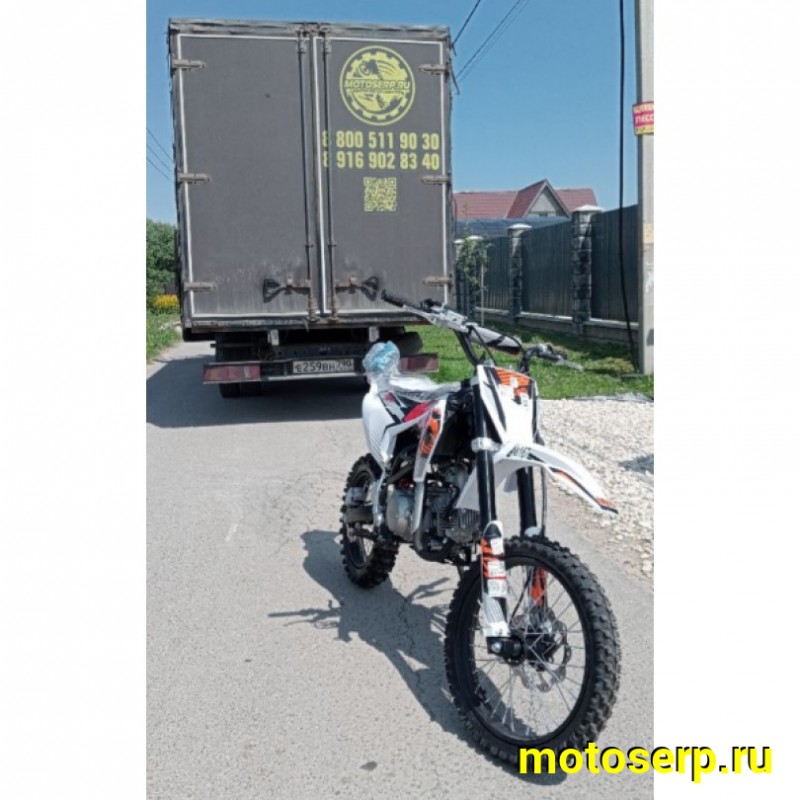 Купить  Питбайк KAYO M125EM 17/14 (механ. сцепл., эл. стартер 2025 г.) (шт) (SM купить с доставкой по Москве и России, цена, технические характеристики, комплектация фото  - motoserp.ru