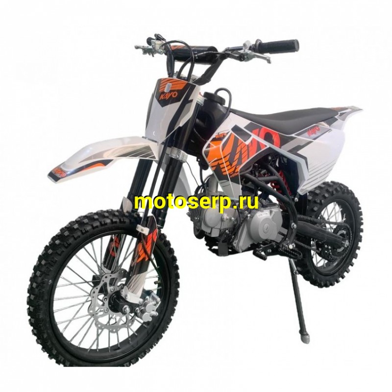 Купить  Питбайк KAYO M125EM 17/14 (механ. сцепл., эл. стартер 2025 г.) (шт) (SM купить с доставкой по Москве и России, цена, технические характеристики, комплектация фото  - motoserp.ru