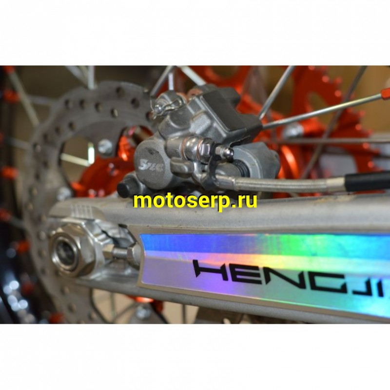 Купить  ====Мотоцикл Кросс/Эндуро Hengjian Z300 без прогрес. Допы: Защиты радиат, крыш, резонат; стропы, полн переб ходовой и двиг с зам прокл. и пр(шт) купить с доставкой по Москве и России, цена, технические характеристики, комплектация фото  - motoserp.ru