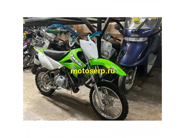Купить  Мотоцикл Kawasaki KLX 110 L 2012г.в.+новый пластик купить с доставкой по Москве и России, цена, технические характеристики, комплектация фото  - motoserp.ru