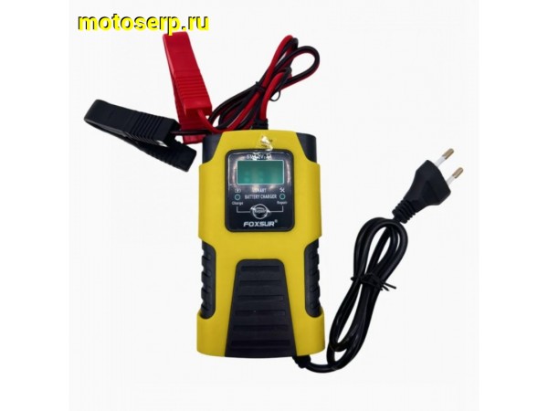 Купить  Зарядное устройство FOXSUR 6V/12-2A (шт) (O-N купить с доставкой по Москве и России, цена, технические характеристики, комплектация фото  - motoserp.ru