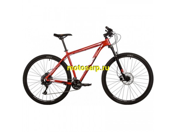 Купить  27.5" STINGER GRAPHITE COMP красный (18”) (СТИНГЕР ГРАФИТ КОМП) 27.5”; горный; 18ск; рама-алюминий; тормоз-Disk (шт) (ART (M купить с доставкой по Москве и России, цена, технические характеристики, комплектация фото  - motoserp.ru