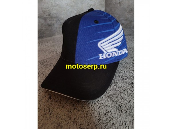 Купить  Бейсболка HONDA LOGO (черный/белый/синий) (шт) (МотоЯ купить с доставкой по Москве и России, цена, технические характеристики, комплектация фото  - motoserp.ru