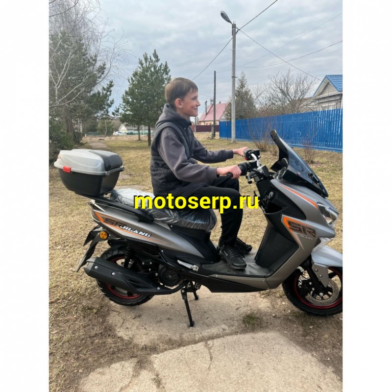 Купить  Скутер Jilang Maxim 50сс 12/12" дикс/бараб, держатель телефона, кофр (шт) 01500  (Jilang (фото купить с доставкой по Москве и России, цена, технические характеристики, комплектация фото  - motoserp.ru