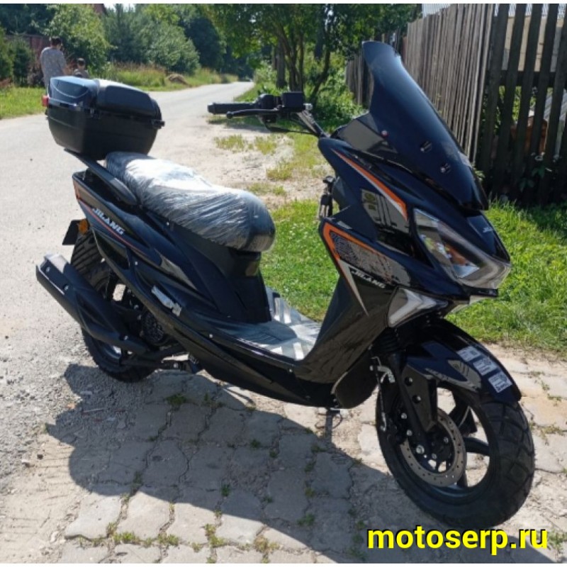 Купить  Скутер Jilang Maxim 50сс 12/12" дикс/бараб, держатель телефона, кофр (шт) 01500  (Jilang купить с доставкой по Москве и России, цена, технические характеристики, комплектация фото  - motoserp.ru