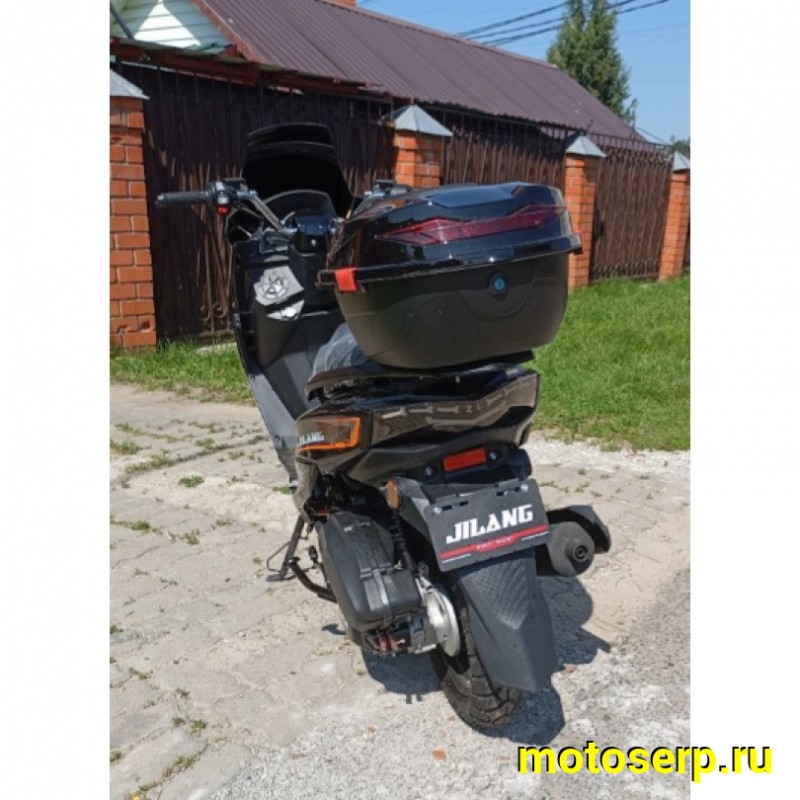Купить  Скутер Jilang Maxim 50сс 12/12" дикс/бараб, держатель телефона, кофр (шт) 01500  (Jilang купить с доставкой по Москве и России, цена, технические характеристики, комплектация фото  - motoserp.ru