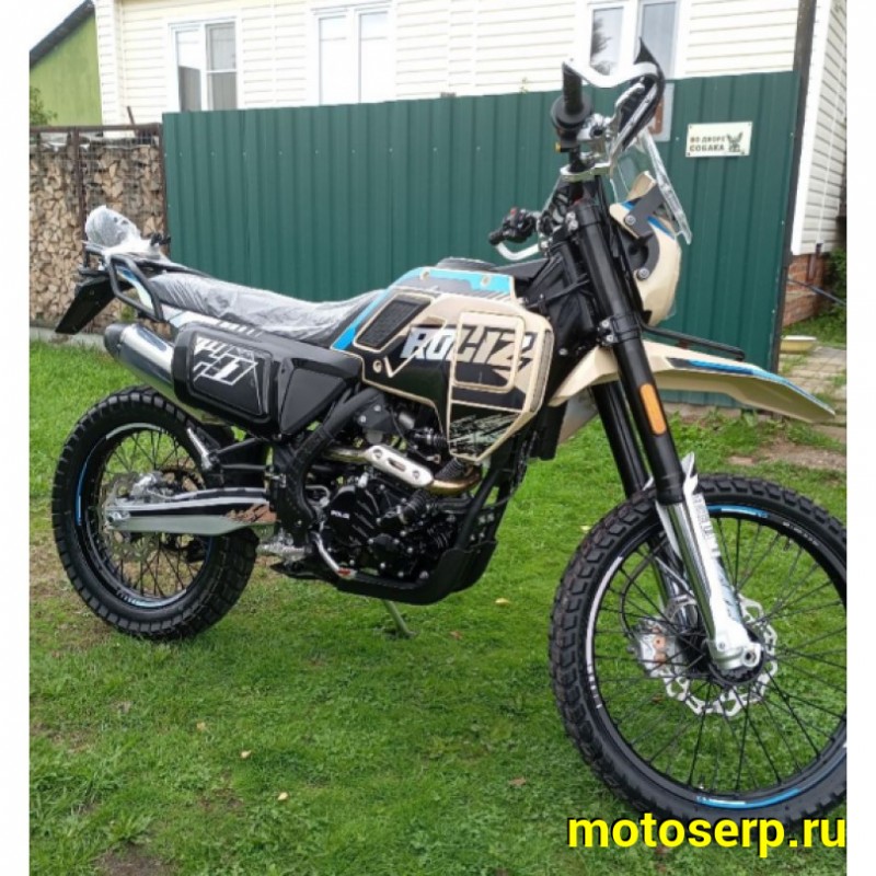 Купить  Мотоцикл внедорожный ROLIZ RANGER 300 (Ролиз) (реплика Husqvarna Norden) 300сс. (ЭПТС) Тур-эндуро 174MN-5A  (шт) (Roliz купить с доставкой по Москве и России, цена, технические характеристики, комплектация фото  - motoserp.ru