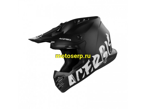 Купить  Шлем Кросс (Детский) Acerbis PROFILE JUNIOR Metallic Black (YL) (шт) (Acerbis 0025401.092.054 купить с доставкой по Москве и России, цена, технические характеристики, комплектация фото  - motoserp.ru
