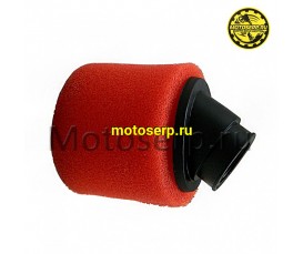 Фильтр воздушный нулевого сопротивления D32mm поролон Красный (шт) (ML 11931