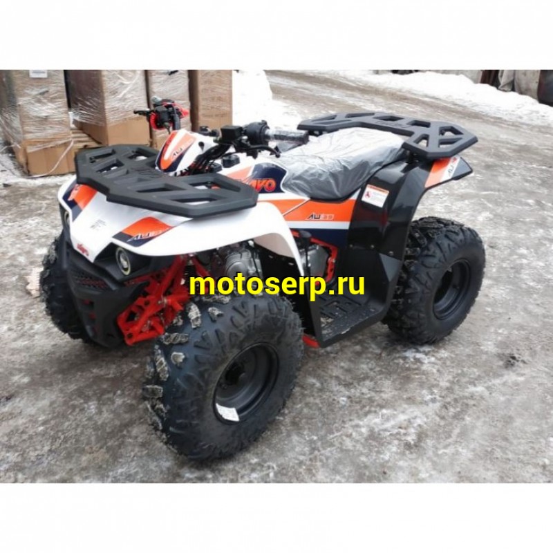 Купить  125cc Квадроцикл KAYO AU125 (белый пластик 2024 г) (ПТС)  (шт) (SM купить с доставкой по Москве и России, цена, технические характеристики, комплектация фото  - motoserp.ru