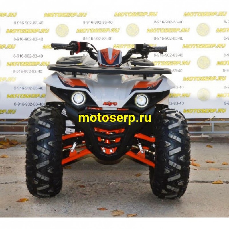 Купить  125cc Квадроцикл KAYO AU125 (белый пластик 2024 г) (ПТС)  (шт) (SM купить с доставкой по Москве и России, цена, технические характеристики, комплектация фото  - motoserp.ru