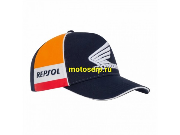 Купить  Бейсболка HONDA Repsol (оранжевый/черный) (шт) (МотоЯ купить с доставкой по Москве и России, цена, технические характеристики, комплектация фото  - motoserp.ru