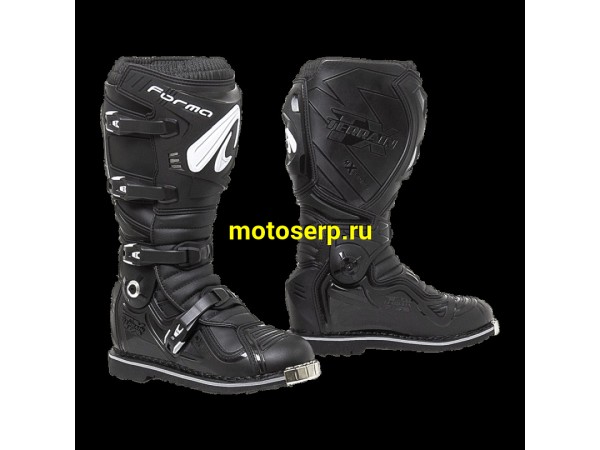 Купить  Мотоботы кросс. FORMA TERRAIN EVOLUTION TX BLACK , р-р 39" (Ч-З) (пар) (УТ-00111291) (JP купить с доставкой по Москве и России, цена, технические характеристики, комплектация фото  - motoserp.ru
