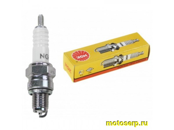 Купить  Свеча зажигания ( 7) NGK C7HSA Скутер/Мопед 4т (шт) (JP купить с доставкой по Москве и России, цена, технические характеристики, комплектация фото  - motoserp.ru