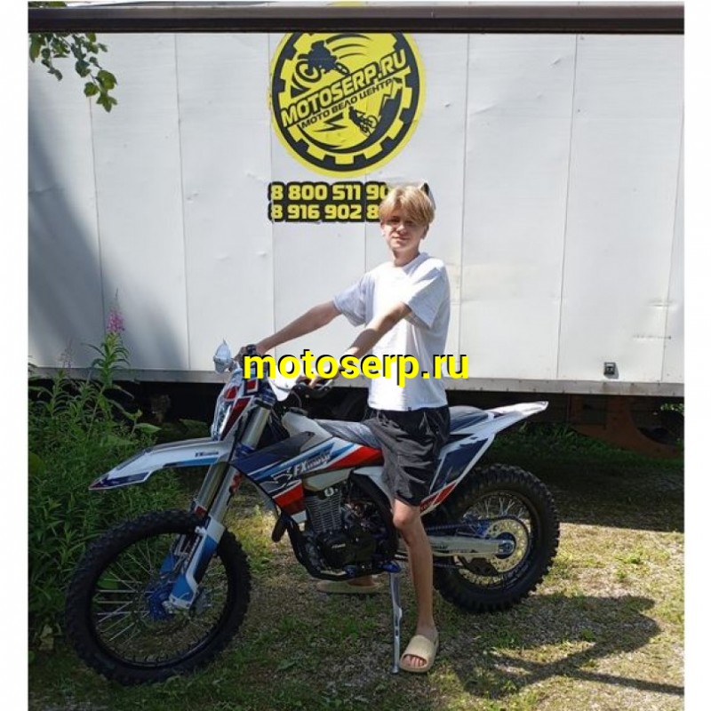 Купить  Мотоцикл Кросс/Эндуро FX MOTO K10 YB300H (спортинв) 300сс, 4х клап, возд. охл. 21/18" рама К10, пластик КТМ 24г. без прогрессии (шт)  (ZUUMAV купить с доставкой по Москве и России, цена, технические характеристики, комплектация фото  - motoserp.ru