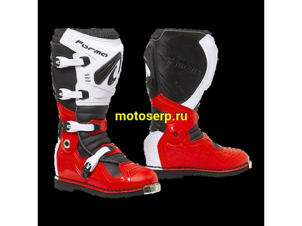 Купить  Мотоботы кросс. FORMA TERRAIN EVOLUTION TX RED/WHITE , р-р 44" (Ч-З) (пар) (УТ-00111272) (JP купить с доставкой по Москве и России, цена, технические характеристики, комплектация фото  - motoserp.ru