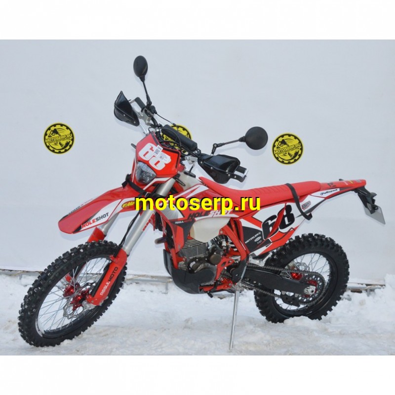 Купить  Мотоцикл Кросс/Эндуро Regulmoto Holeshot Red Edition 175FMM-5PR (спортинв) 300cc балан.,6КПП, 4V,подв. сж/отб KKE 2катр. 47мм  (2025г.)  (шт) купить с доставкой по Москве и России, цена, технические характеристики, комплектация фото  - motoserp.ru