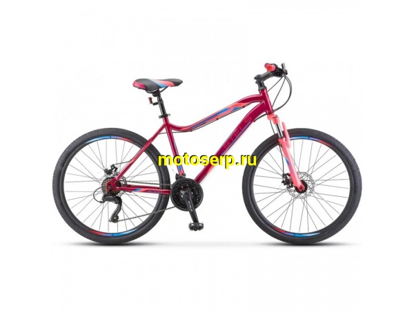 Купить  26" STELS MISS-5000D (18) (стелс мисс-5000д) 26"; 21ск; рама-сталь; тормоз-Disk-гидр (шт) (ART купить с доставкой по Москве и России, цена, технические характеристики, комплектация фото  - motoserp.ru