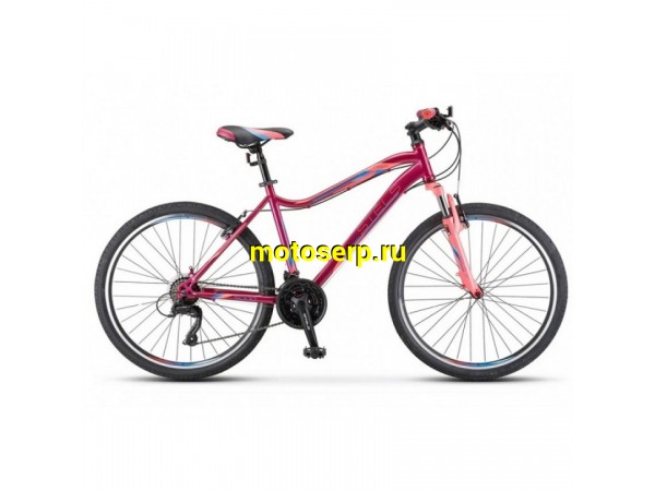 Купить  26" STELS MISS-6000V (18) (стелс мисс-6000в) 26"; 21ск; рама-алюминий; тормоз-V-Brake (шт) (ART купить с доставкой по Москве и России, цена, технические характеристики, комплектация фото  - motoserp.ru