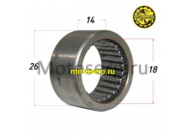 Купить  Подшипник игольчатый 18*26*14  NKF182614 Линк CR, Linq CR прогрессии (шт) (0 купить с доставкой по Москве и России, цена, технические характеристики, комплектация фото  - motoserp.ru