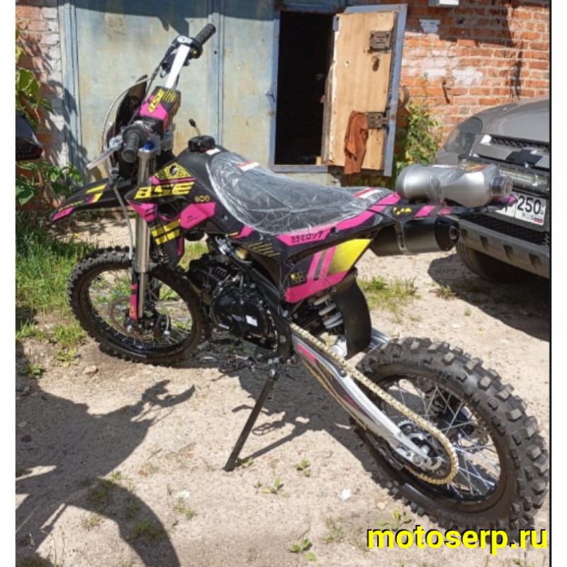 Купить  Питбайк BSE PH 125 17/14 AK47 Yellow (015)  (шт) купить с доставкой по Москве и России, цена, технические характеристики, комплектация фото  - motoserp.ru