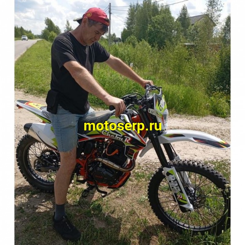 Купить  Мотоцикл Кросс/Эндуро BRZ ChebuR 300 B18 (CB300 спортинв) 300сс ,ZS175FMM-3, 21"/18"(шт) (ФОТО (BRZ купить с доставкой по Москве и России, цена, технические характеристики, комплектация фото  - motoserp.ru