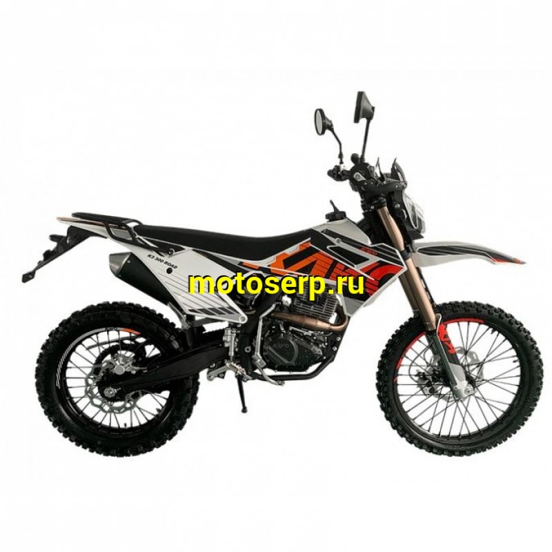 Купить  Мотоцикл Кросс/Эндуро KAYO K3 300 ROAD (ZONGSHEN PR300/ZS175FMM-50) 21/18" (2025г) ПТС  (шт) (SM  купить с доставкой по Москве и России, цена, технические характеристики, комплектация фото  - motoserp.ru