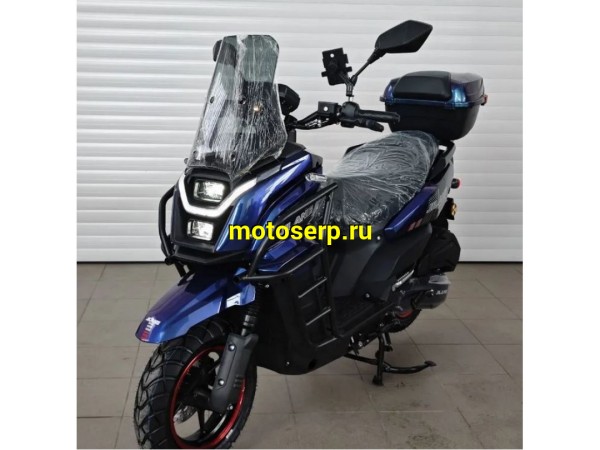 Купить  Скутер Jilang TANK-3 EFI 50сс 12/12" ИНЖЕКТОР, дикс/диск, дуги, кофр, держатель телефона, кофр (шт) 01500 (Jilang (ФОТО купить с доставкой по Москве и России, цена, технические характеристики, комплектация фото  - motoserp.ru